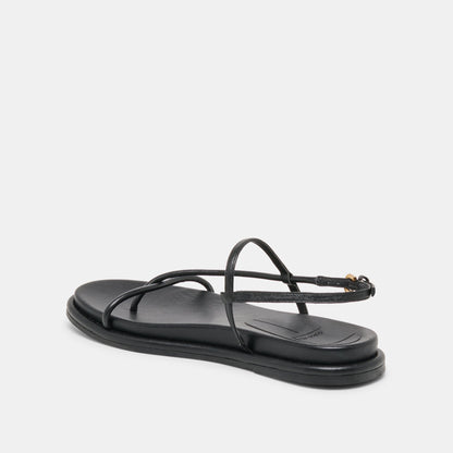 Dom Black Leather Sandals | Dolce Vita