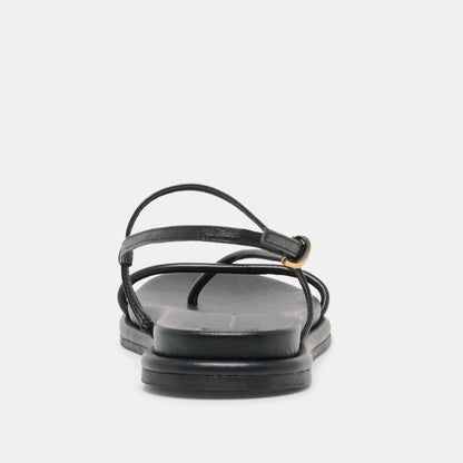 Dom Black Leather Sandals | Dolce Vita