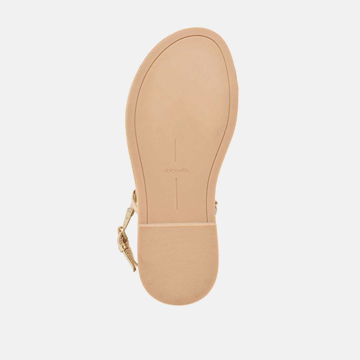 Dom Gold Distressed Leather Sandals | Dolce Vita