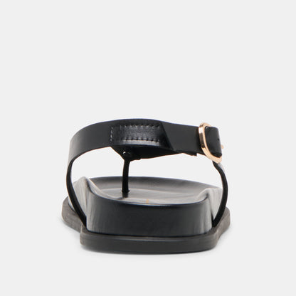 Jony Black Leather Sandals | Dolce Vita