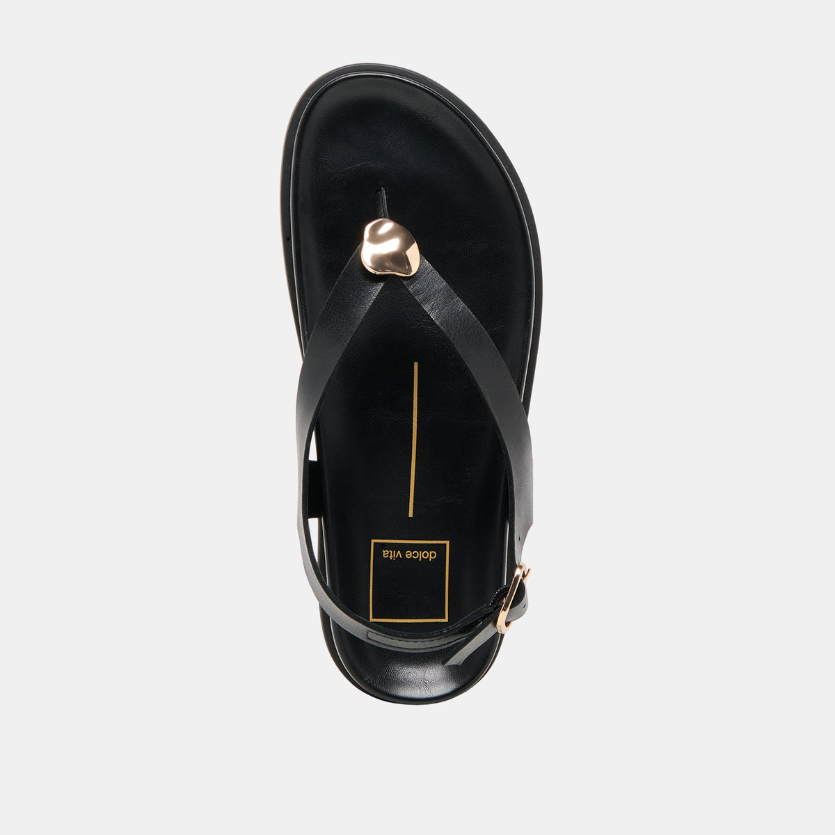 Jony Black Leather Sandals | Dolce Vita