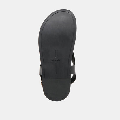 Jony Black Leather Sandals | Dolce Vita