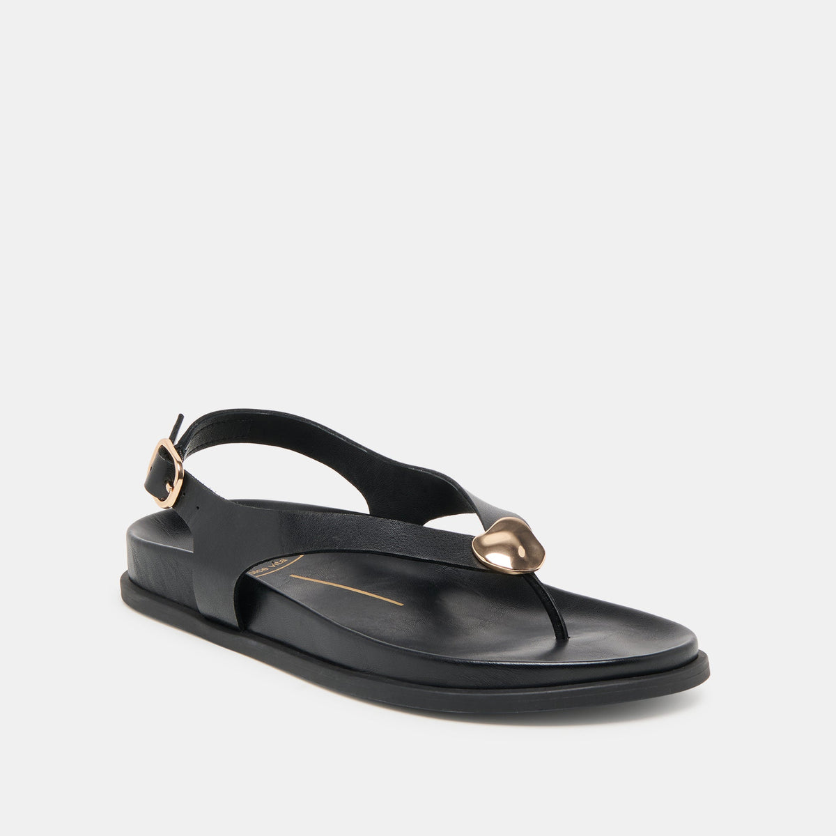 Jony Black Leather Sandals | Dolce Vita