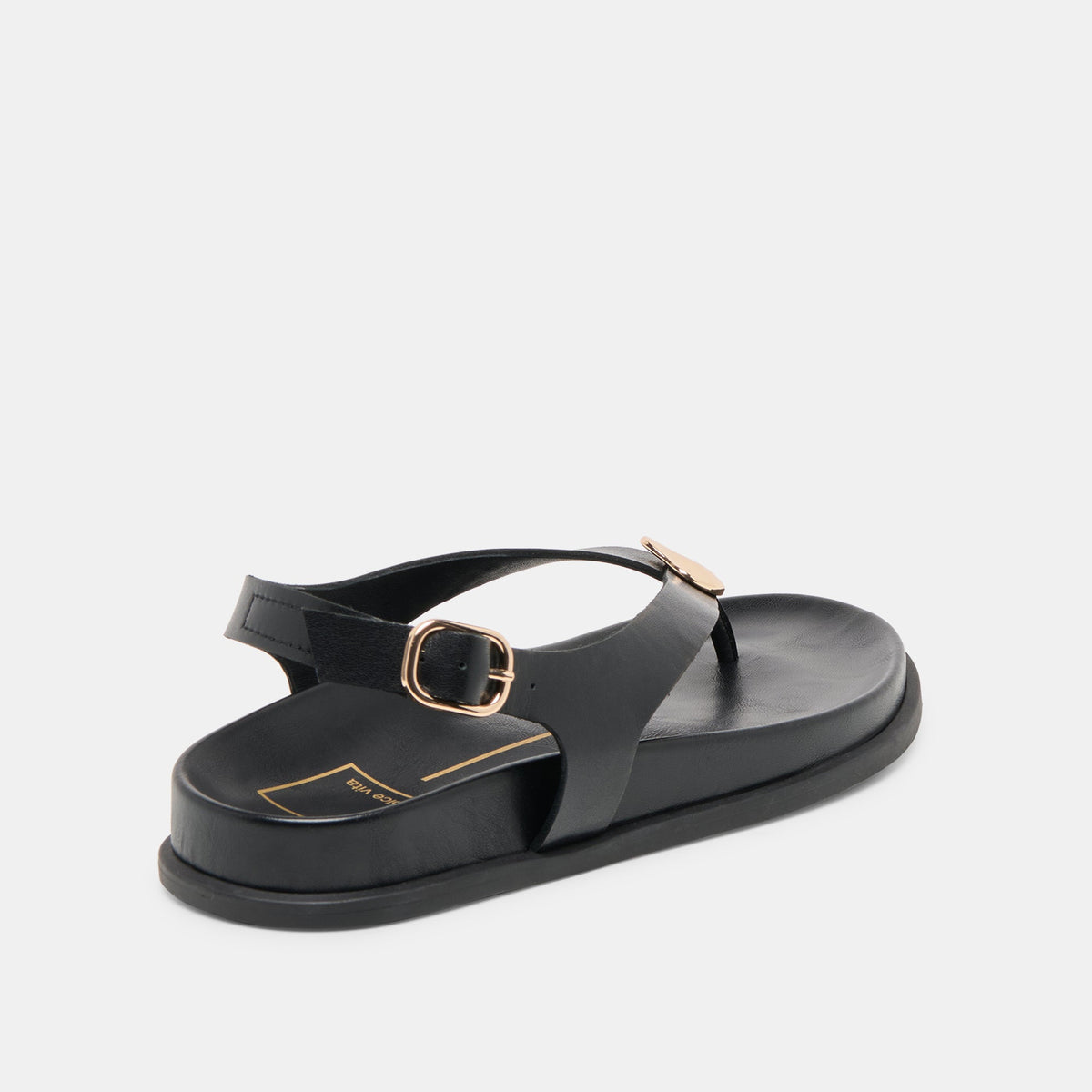 Jony Black Leather Sandals | Dolce Vita
