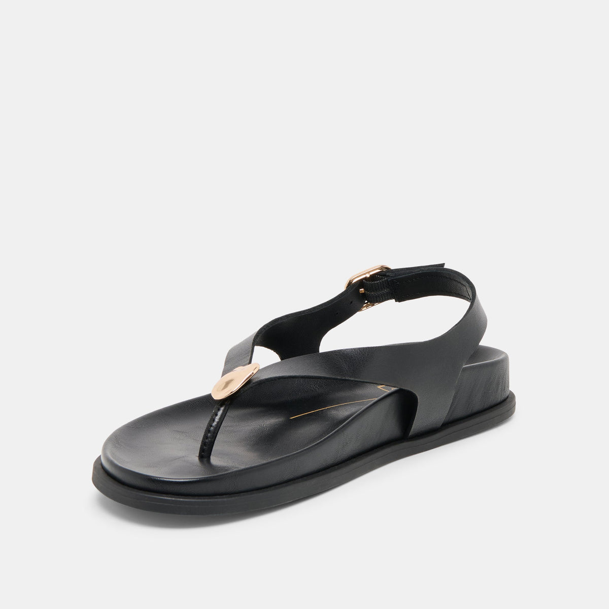 Jony Black Leather Sandals | Dolce Vita