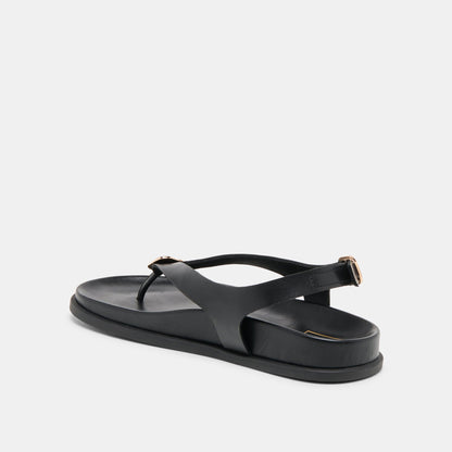 Jony Black Leather Sandals | Dolce Vita