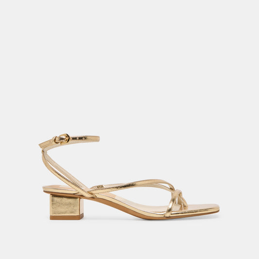 KARLOS SANDALS GOLD METALLIC STELLA
 – Dolce Vita | Dolce Vita