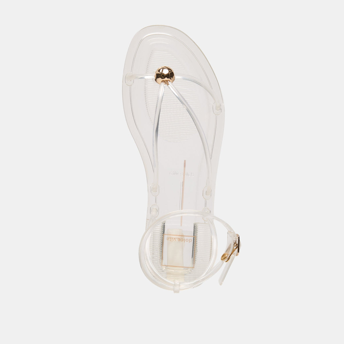 Kenley Vinyl Crystal Jelly Sandals | Dolce Vita