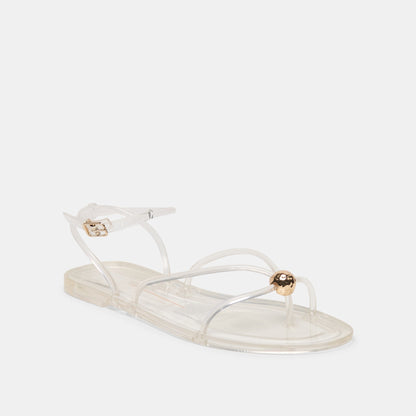 Kenley Vinyl Crystal Jelly Sandals | Dolce Vita