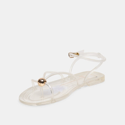 Kenley Vinyl Crystal Jelly Sandals | Dolce Vita