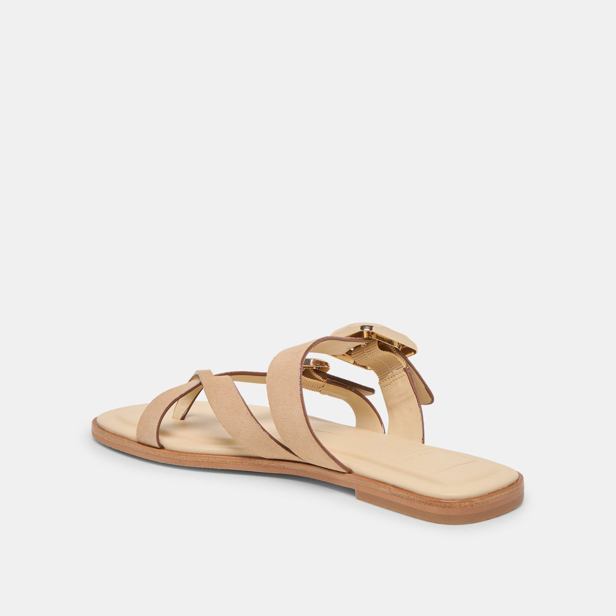 Shore Camel Suede Sandals | Dolce Vita