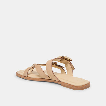 Shore Camel Suede Sandals | Dolce Vita