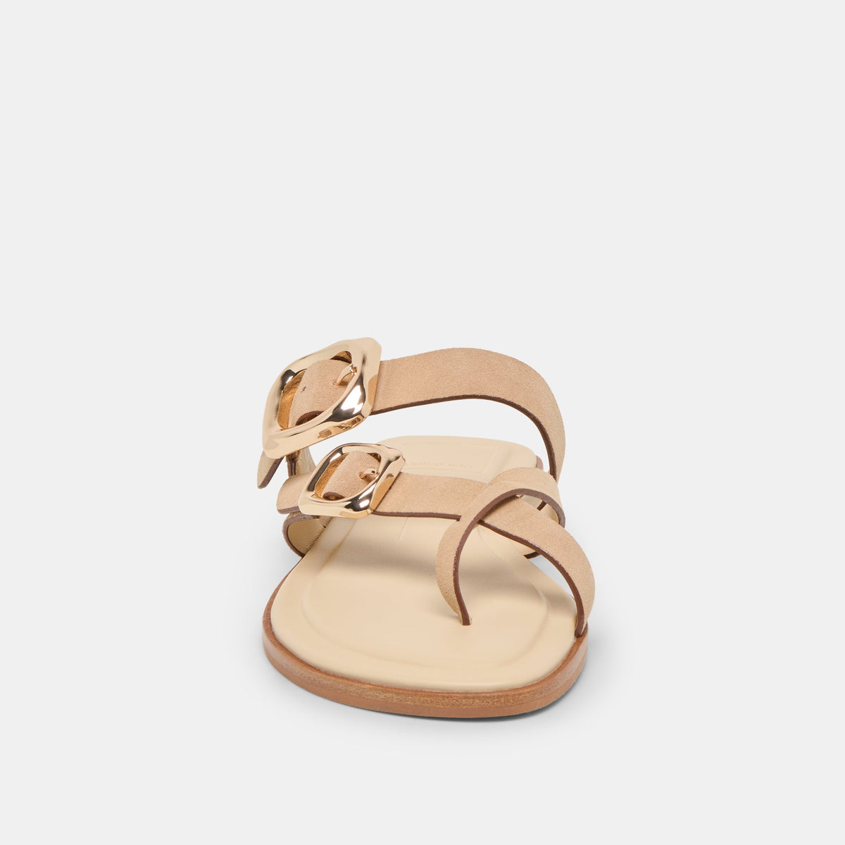 Shore Camel Suede Sandals | Dolce Vita