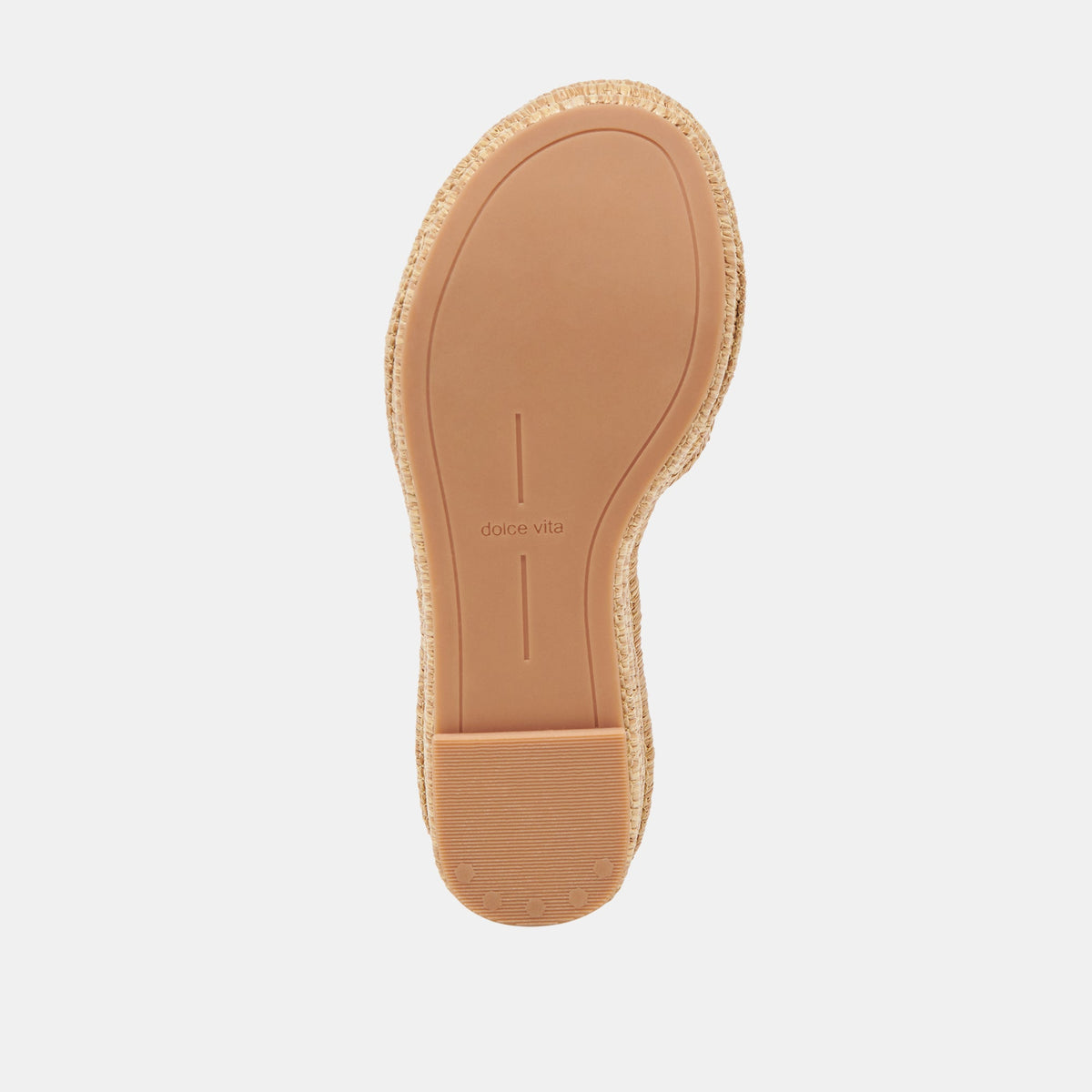 Throne Lt Natural Raffia Wedges | Dolce Vita