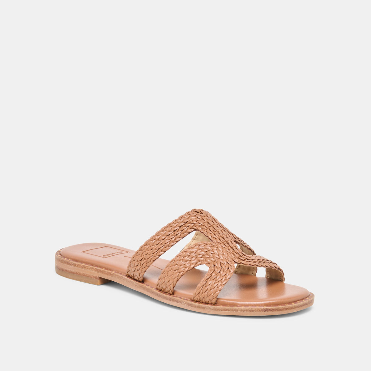 EMON Caramel Stella Slide Open-Toe Sandals | Dolce Vita