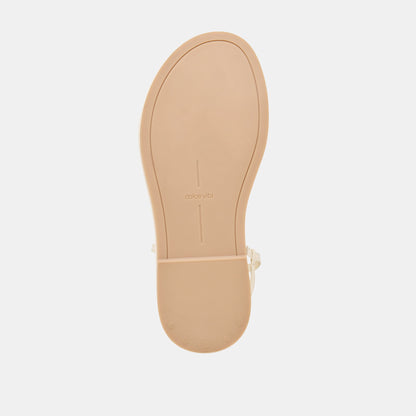 Dom Off White Leather Sandals | Dolce Vita
