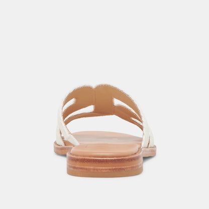 EMON SANDALS WHITE RAFFIA
 – Dolce Vita | Dolce Vita