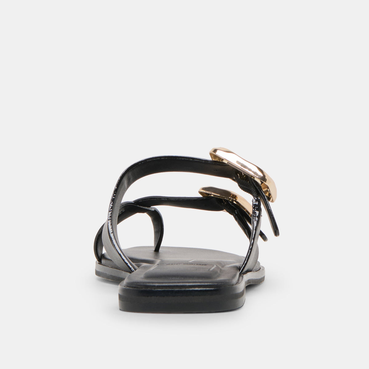 Shore Black Leather Sandals | Dolce Vita