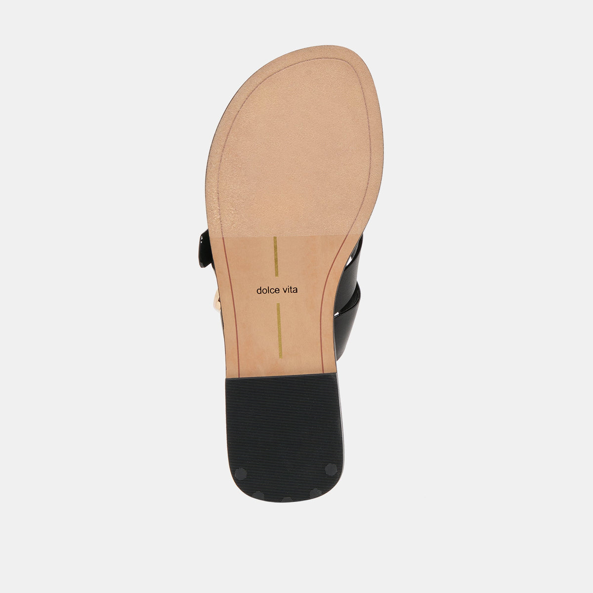 Shore Black Leather Sandals | Dolce Vita