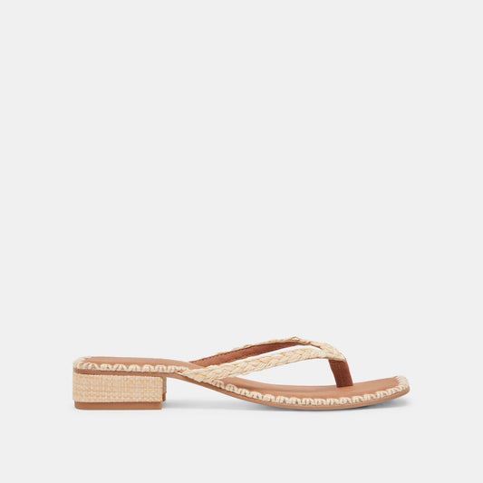 BARTY SANDALS LT NATURAL RAFFIA
 – Dolce Vita | Dolce Vita