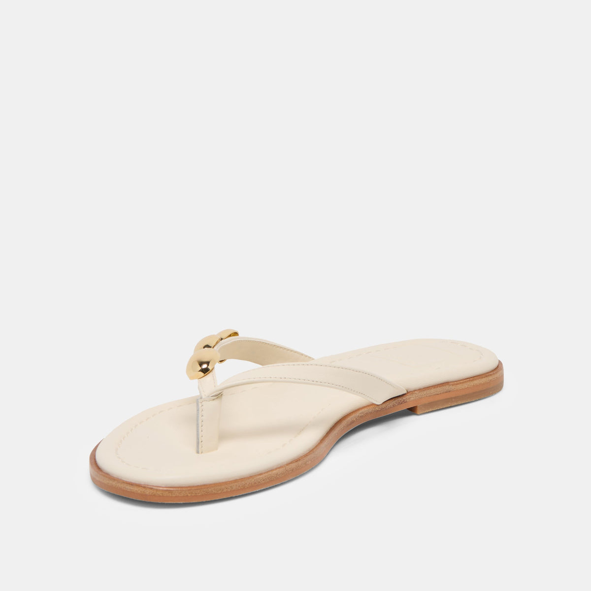 Juny Off White Leather Sandals | Dolce Vita