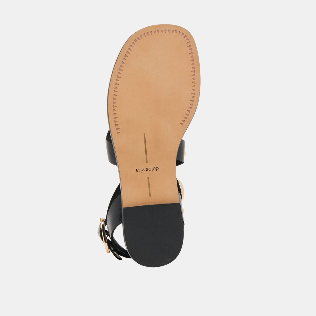 Jayde Black Leather Sandals | Dolce Vita