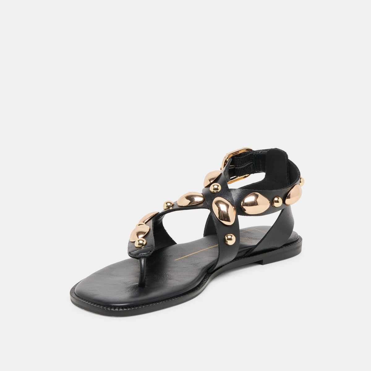 Jayde Black Leather Sandals | Dolce Vita