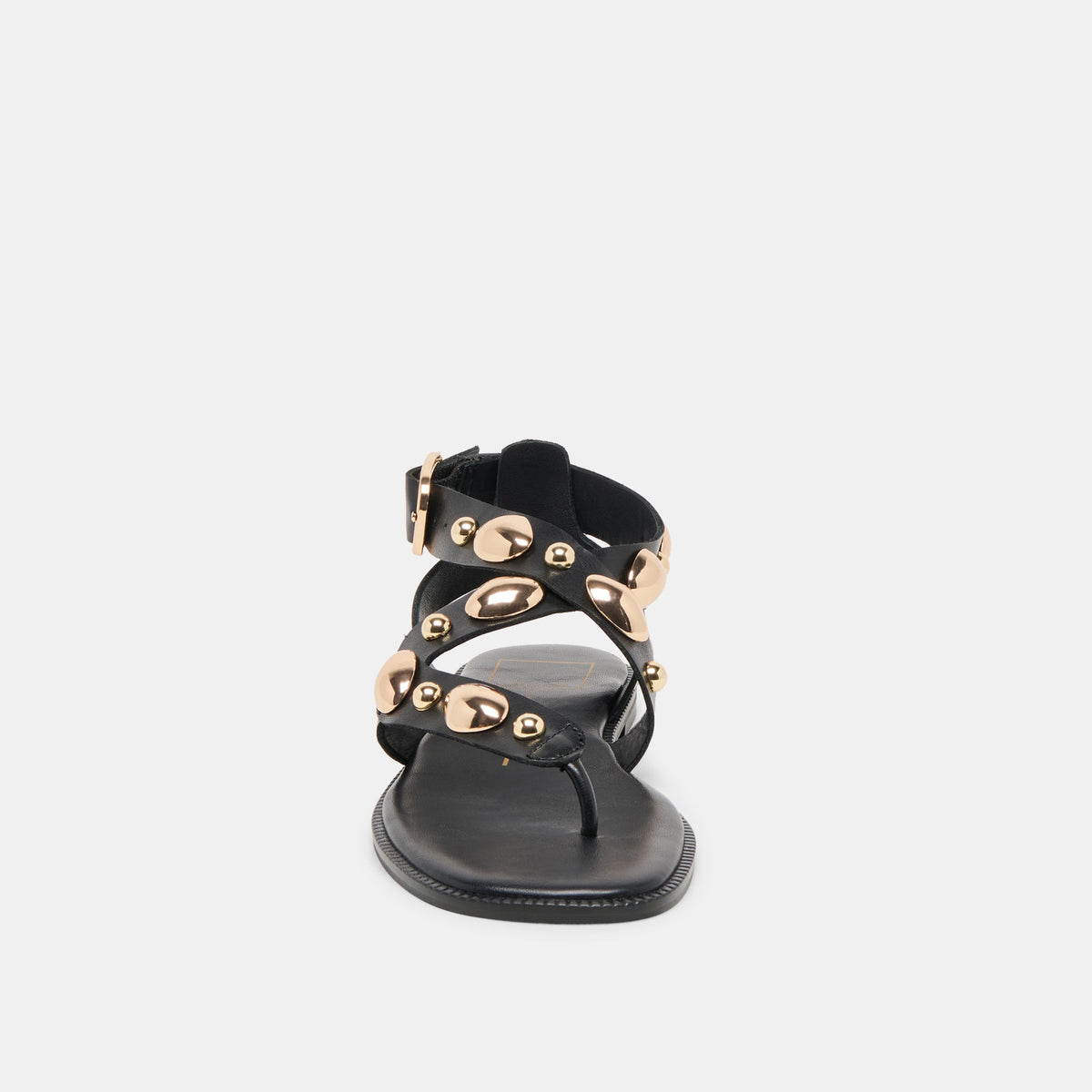 Jayde Black Leather Sandals | Dolce Vita