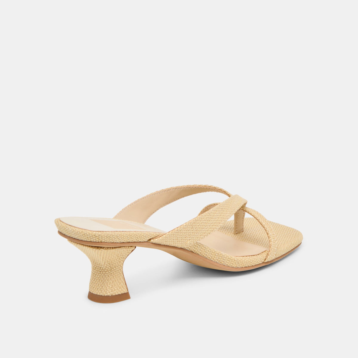 Brevel Natural Raffia Heels | Dolce Vita