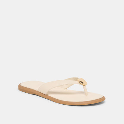Jaina Bone Leather Sandals | Dolce Vita