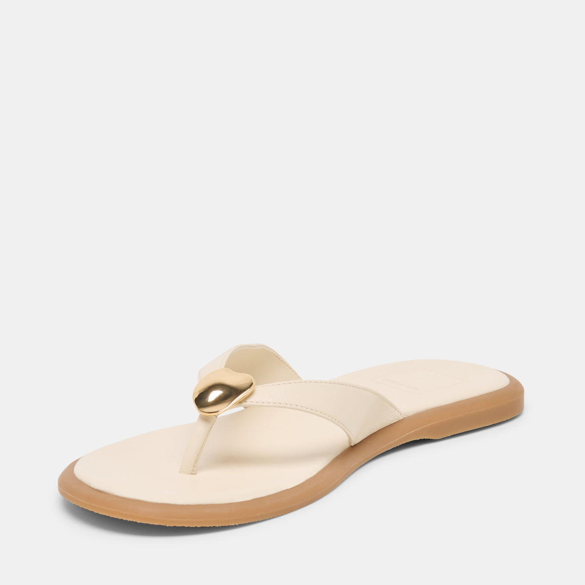 Jaina Bone Leather Sandals | Dolce Vita