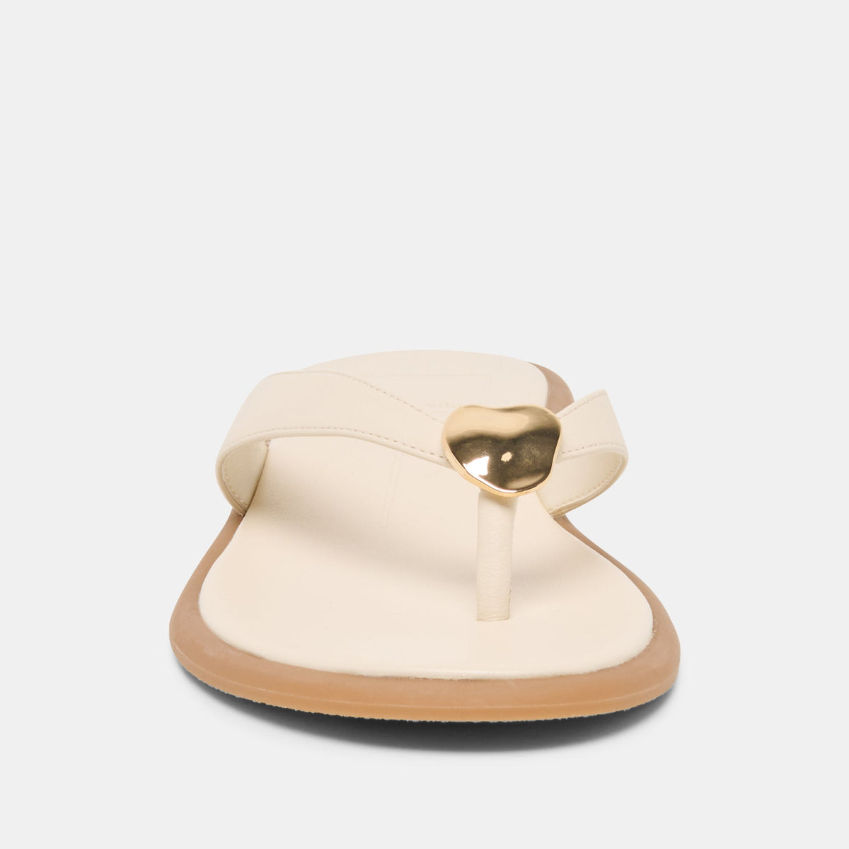 Jaina Bone Leather Sandals | Dolce Vita