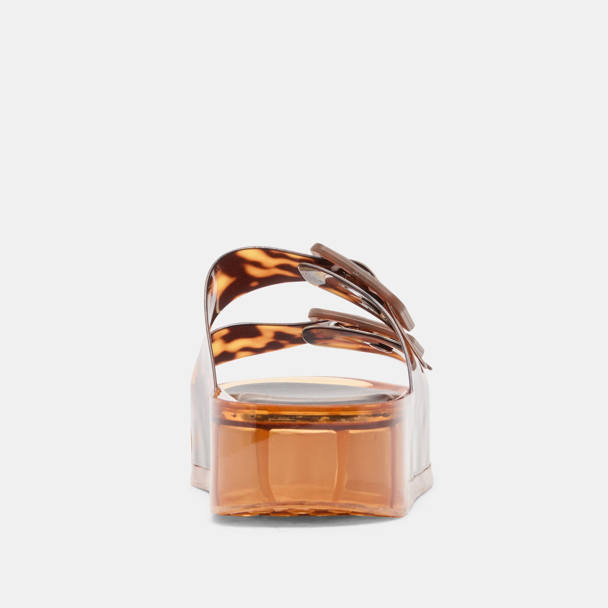 JULIO X Tortoise Vinyl Jelly Platform Sandals | Dolce Vita