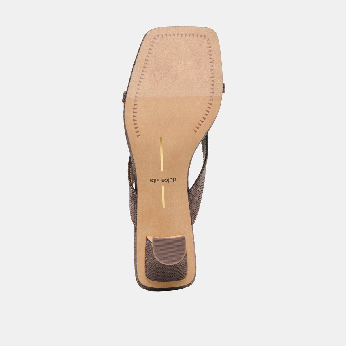 Brevel Chocolate Raffia Heels | Dolce Vita