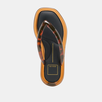 JOZEY Tortoise Jelly Flip-Flop Sandals | Dolce Vita