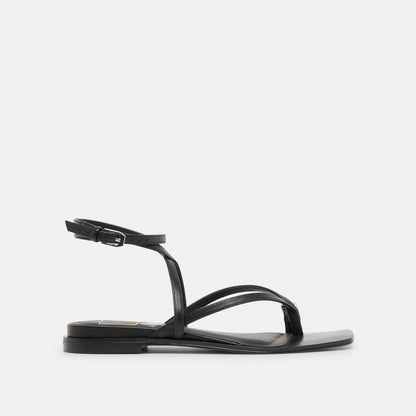 Tyrice Black Leather Sandals | Dolce Vita