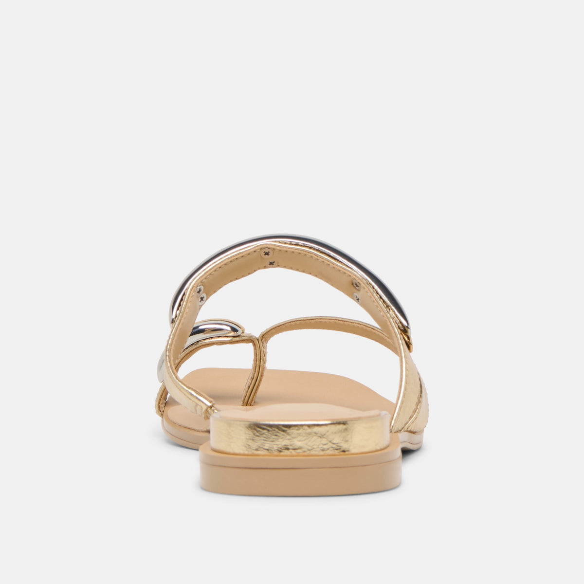 Tarina Gold Leather Sandals | Dolce Vita