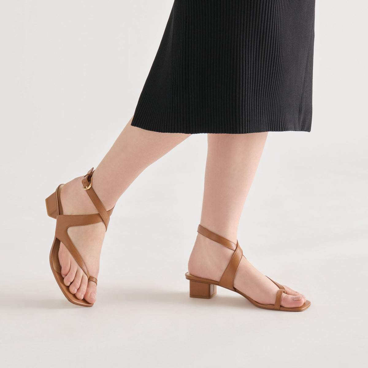 Kameo Saddle Leather Heels | Dolce Vita