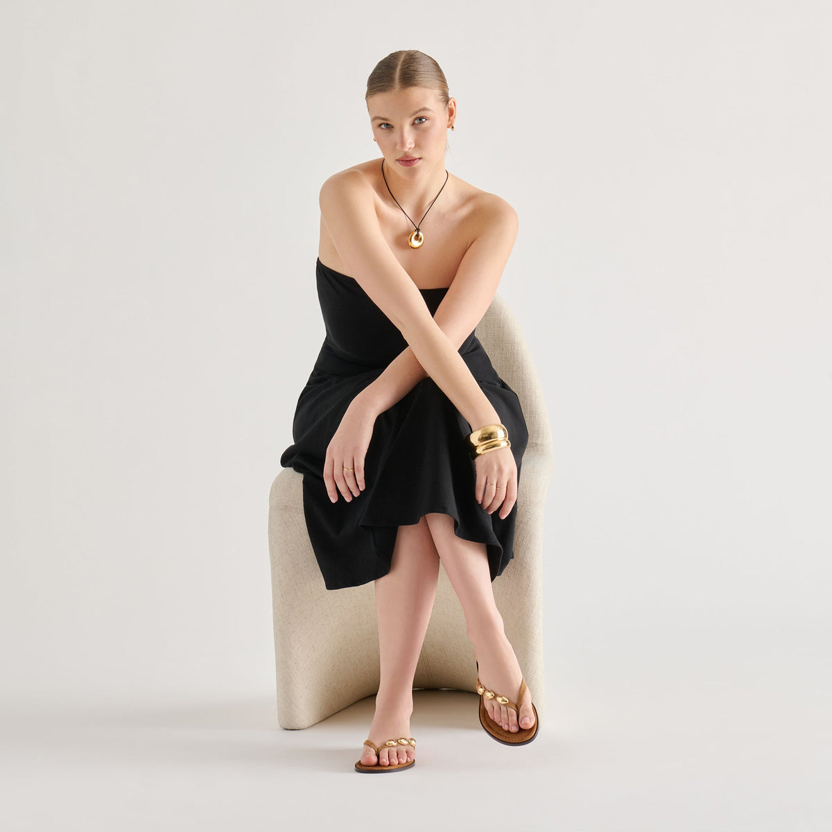 Juny Teak Suede Sandals | Dolce Vita