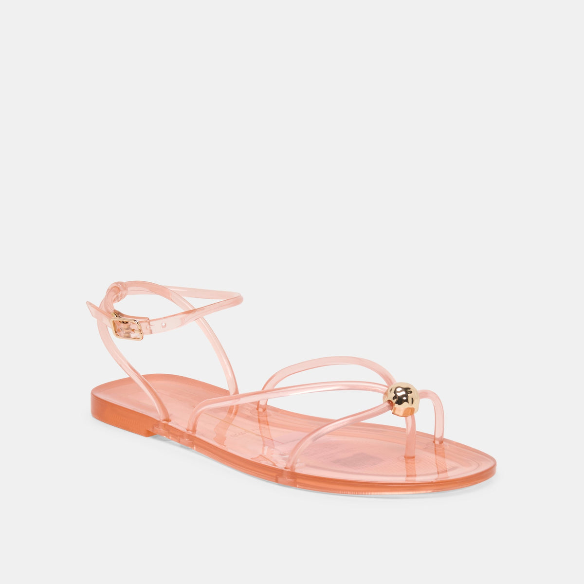 Kenley Vinyl Rose Jelly Sandals | Dolce Vita