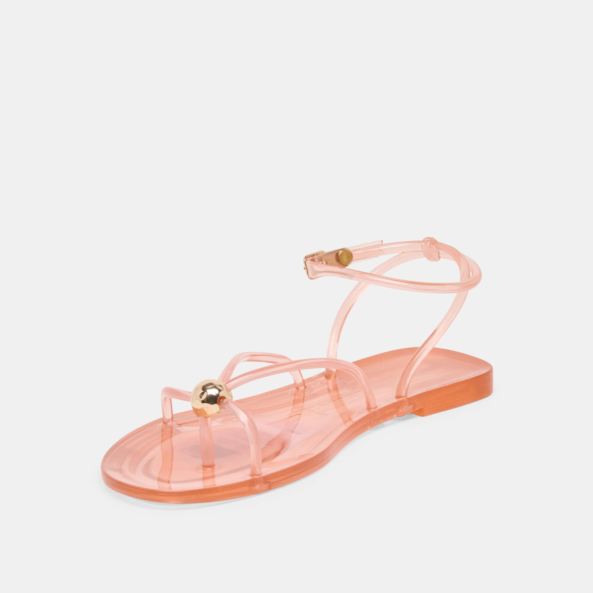 Kenley Vinyl Rose Jelly Sandals | Dolce Vita