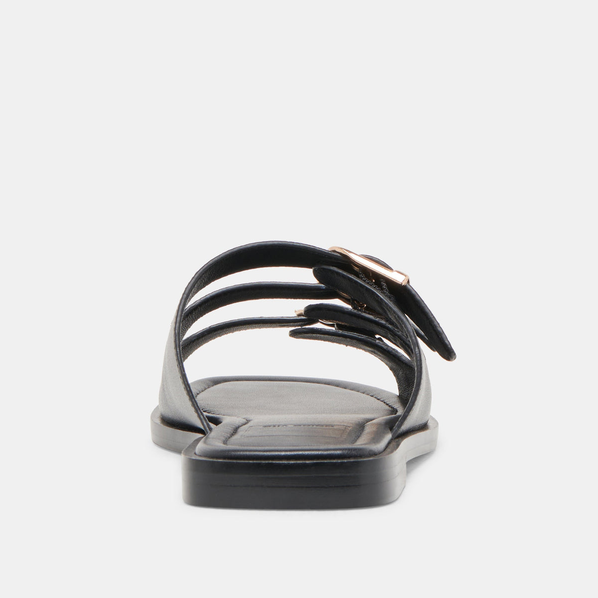 Fin Black Leather Sandals | Dolce Vita