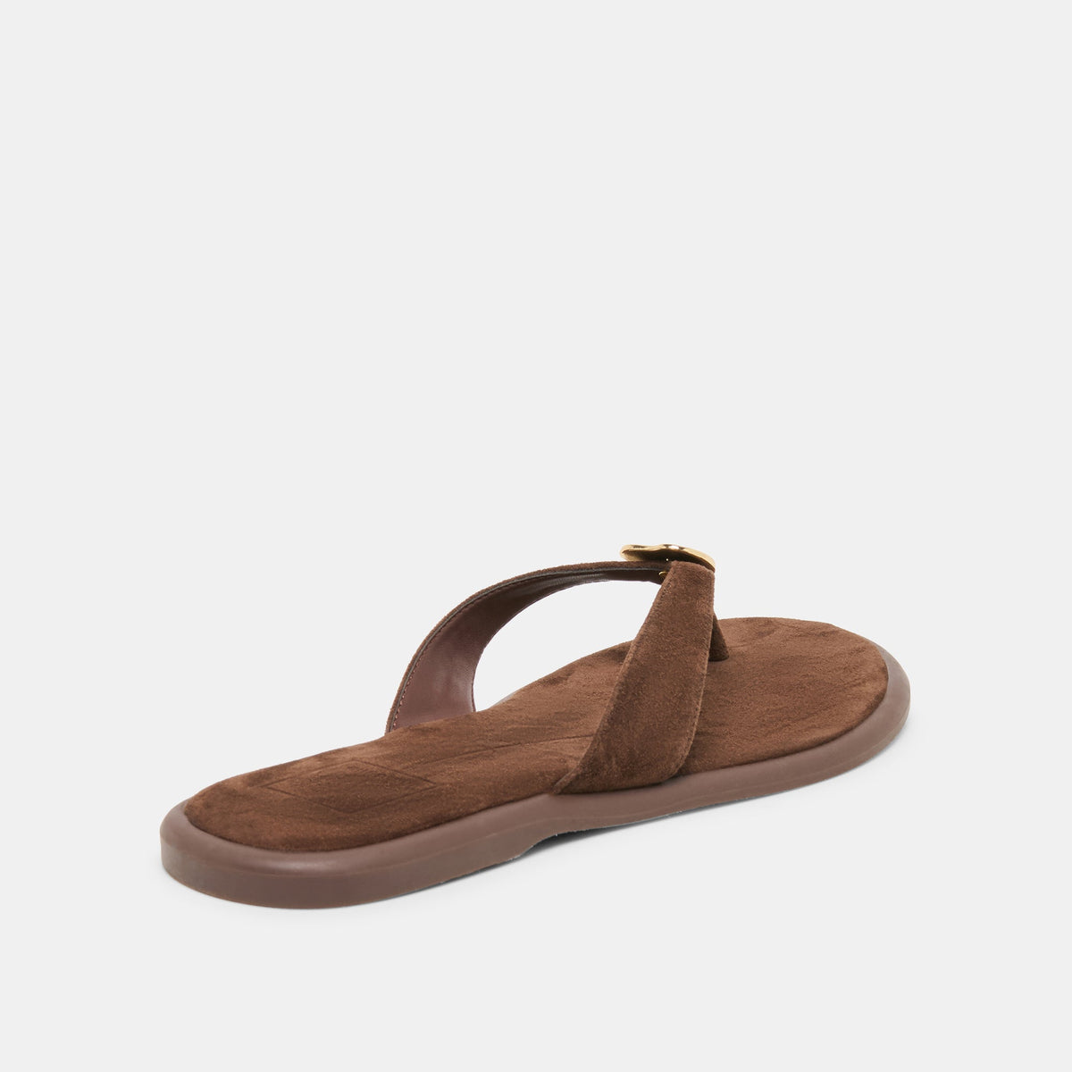 Jaina Dk Brown Suede Sandals | Dolce Vita