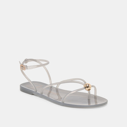 Kenley Vinyl Smoke Jelly Sandals | Dolce Vita