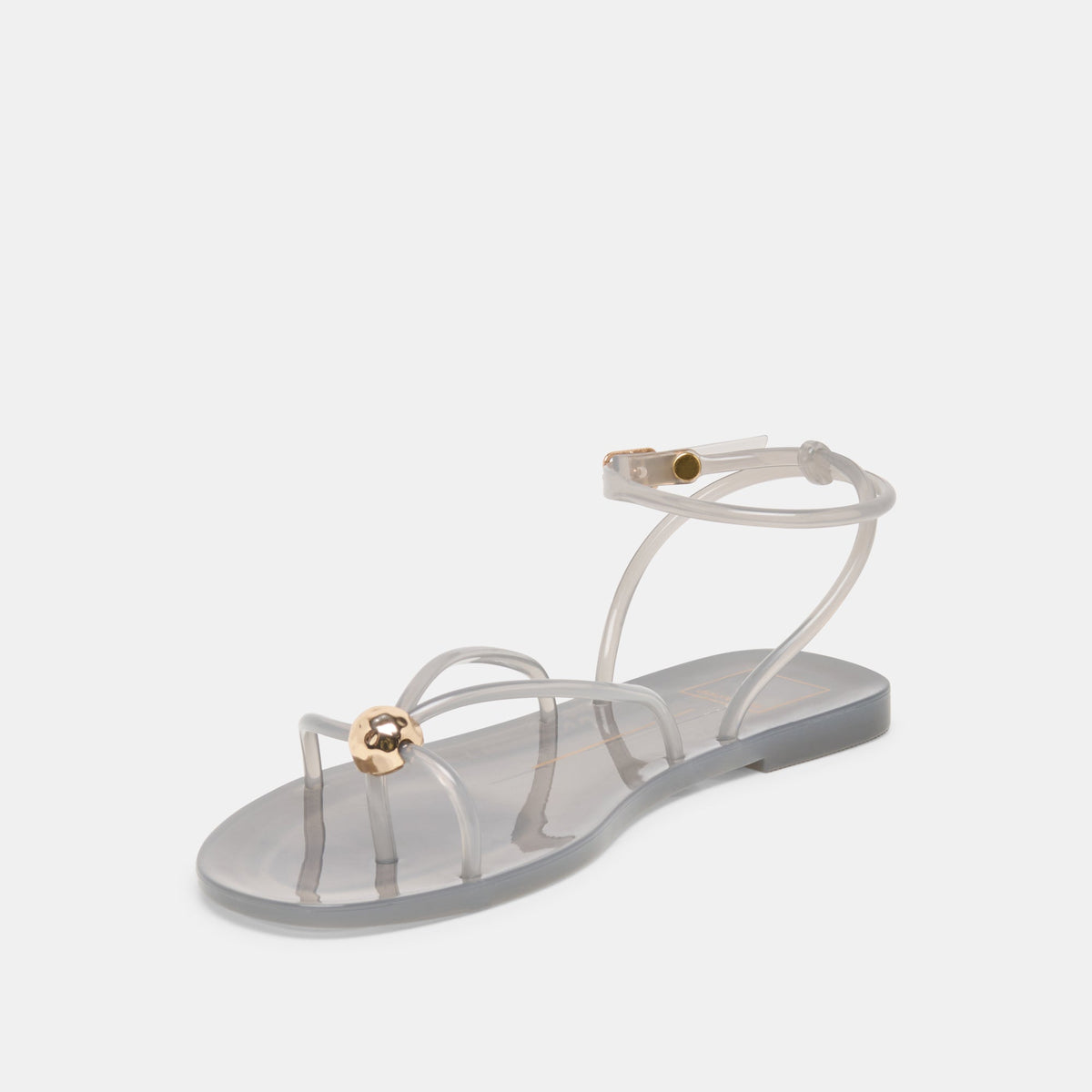 Kenley Vinyl Smoke Jelly Sandals | Dolce Vita