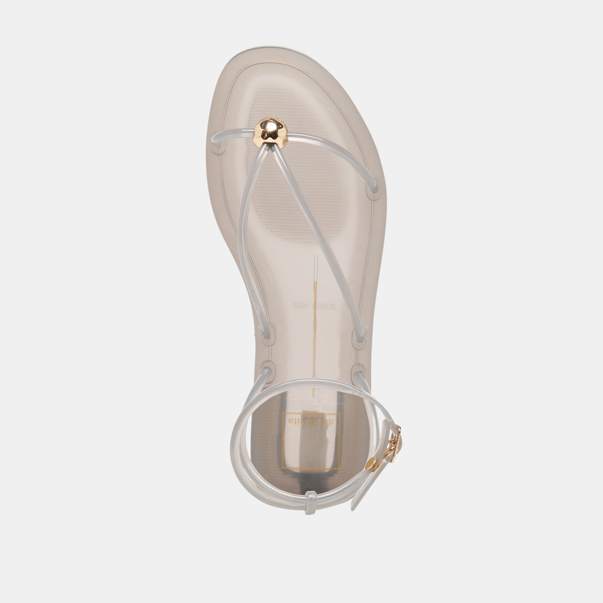 Kenley Vinyl Smoke Jelly Sandals | Dolce Vita