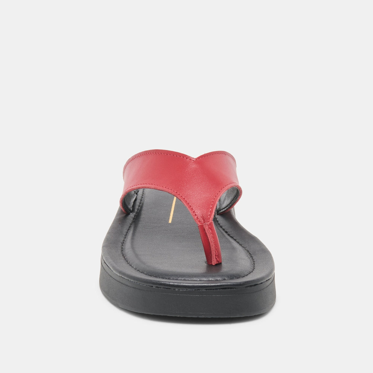 BLAYZE Red Leather Platform Flip-Flop Sandals | Dolce Vita