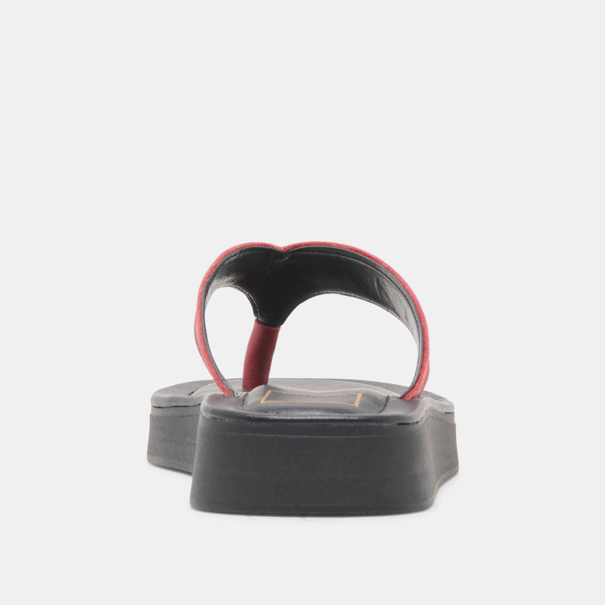 BLAYZE Red Leather Platform Flip-Flop Sandals | Dolce Vita