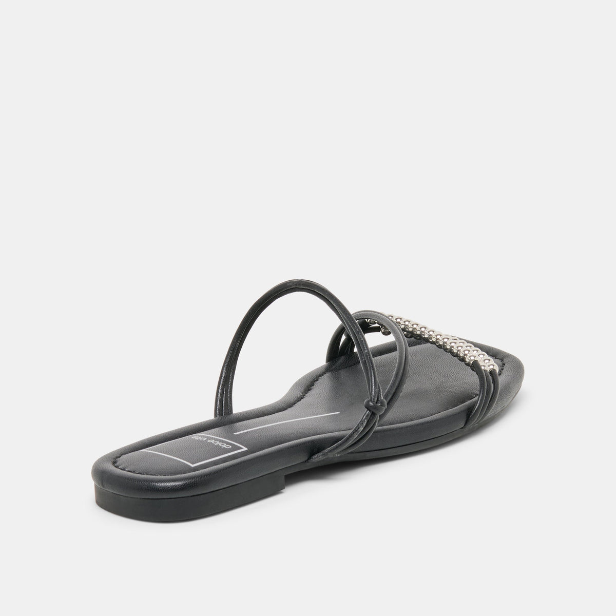 LYNDEE BEAD Black Stella Strappy Open-Toe Sandals | Dolce Vita