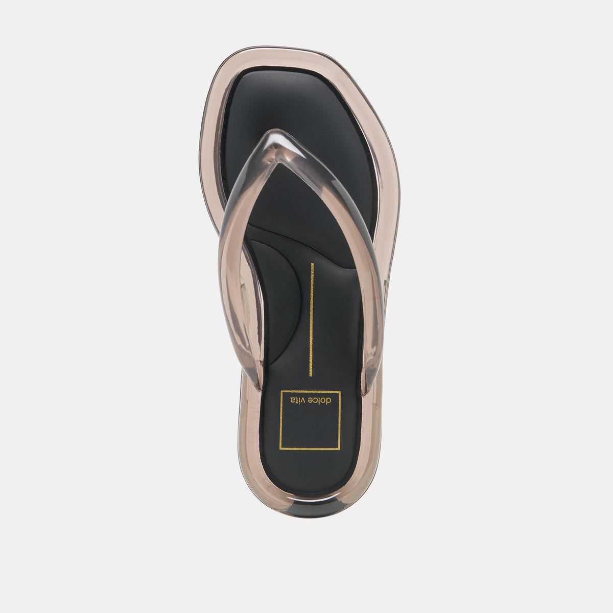 JOZEY Black Jelly Flip-Flop Sandals | Dolce Vita
